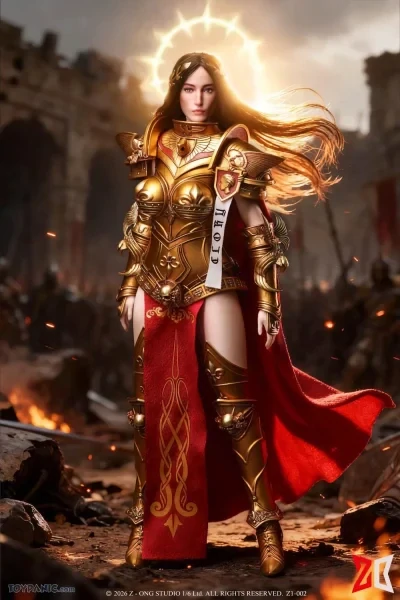 Figurka Isabella (Alloy Imperial Empress Standard-Bearer Isabella) - Warhammer 40,000: Inquisitor 1/6 Action Figure