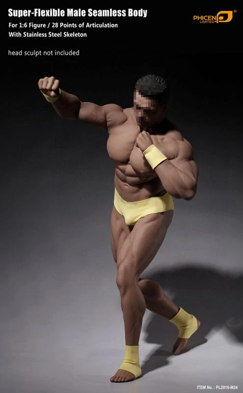 Tělo pro 1/6 figurky Super Flexible Male Seamless Body