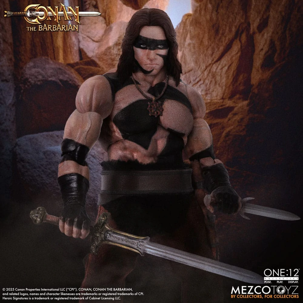 Figurka Conan (1982) - Conan the Barbarian Action Figure 1/12