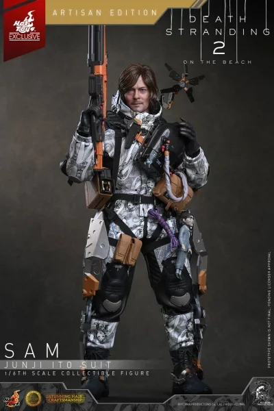 Figurka Sam (Junji Ito Suit) Artisan Edition - Death Stranding 2: On the Beach Exclusive Action Figure 1/6