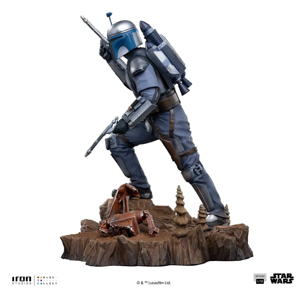 Soška Jango Fett - Star Wars Jango Fett Art Scale Statue 1/10