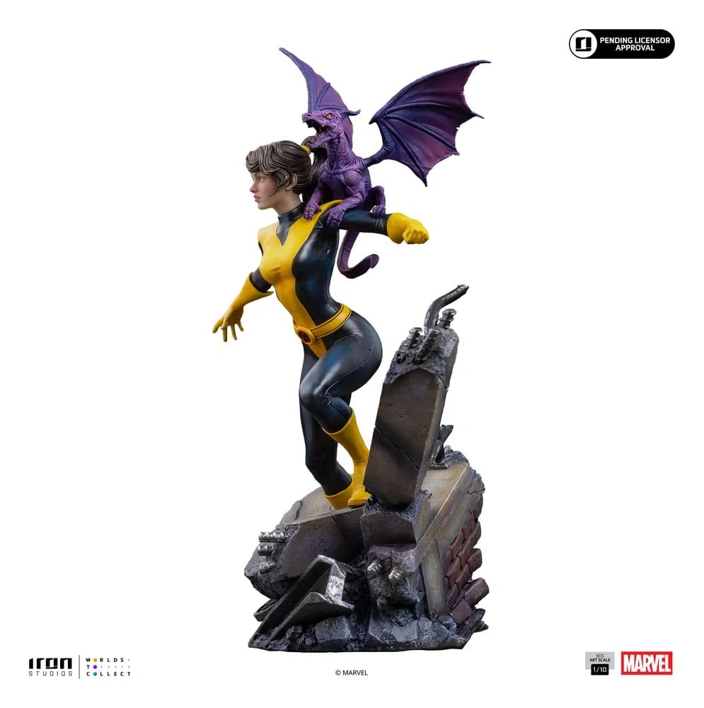Soška Kitty Pride & Lockheed - X-Men Comics BDS Art Scale 1/10