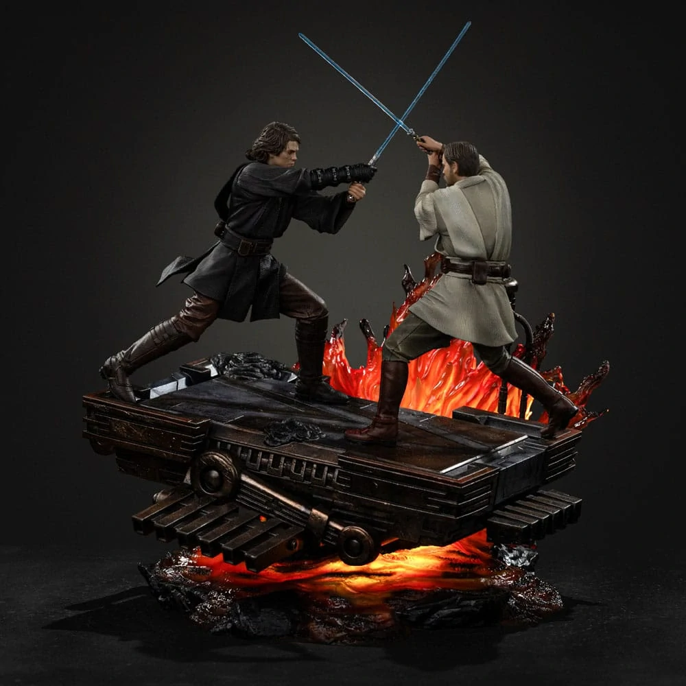 Soška Anakin vs. Obi Wan - Star Wars Art Scale Statue 1/10