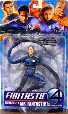 Figurka Mr. Fantastic (Rubberized) - Fantastic Four Movie - Series 5