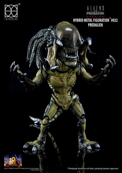 Figurka Predalien - Alien vs Predator Hybrid Metal Figuration #032