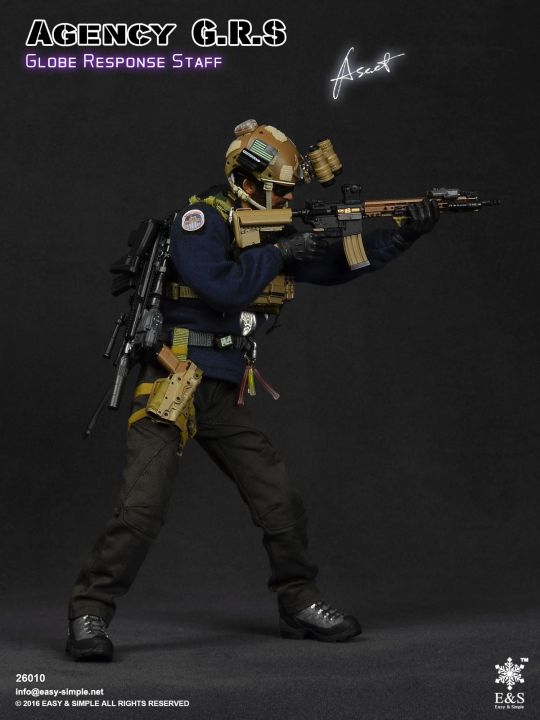 Figurka Globe Response Staff - Agency G.R.S. 1/6 Action Figure