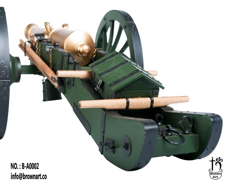Dělo French Gribeauval 12 Pounder Cannon 1/6 Military Replica