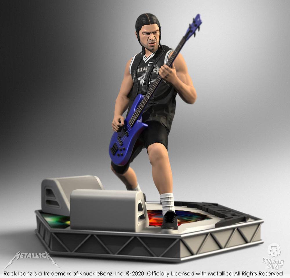 Soška Robert Trujillo Limited Edition - Metallica Rock Iconz Statue