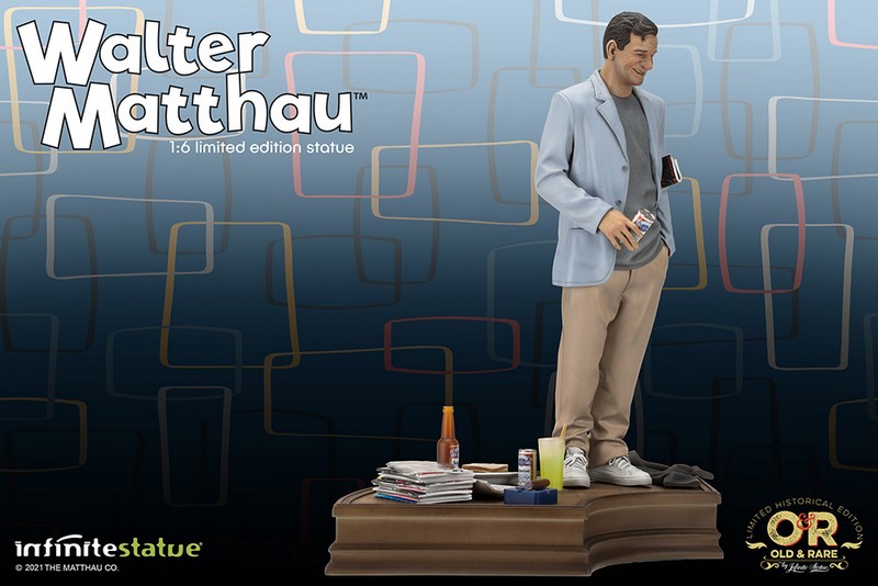 Soška WALTER MATTHAU OLD&RARE 1/6 RESIN STATUE