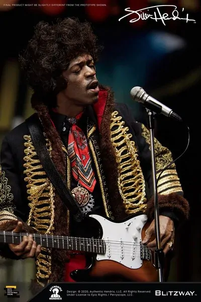 Figurka Jimi Hendrix Action Figure 1/6
