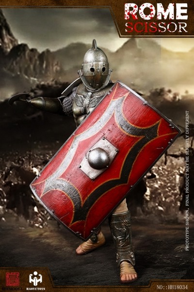 Figurka Rome Scissor (Silver Edition) - Hunting Ground Fighter 1/6 Action Figure