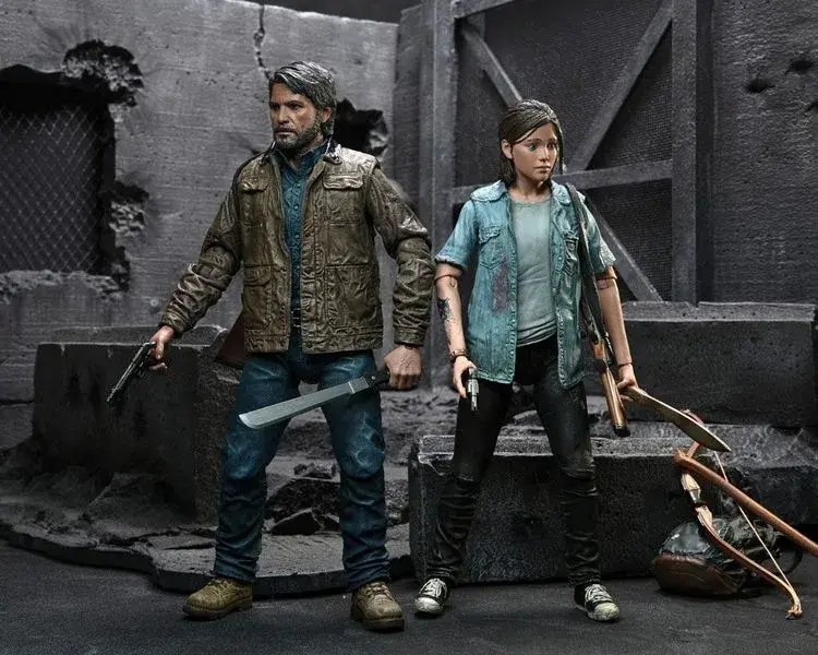 Figurky Joel and Ellie - The Last of Us Part II Ultimate Action Figure 2-Pack