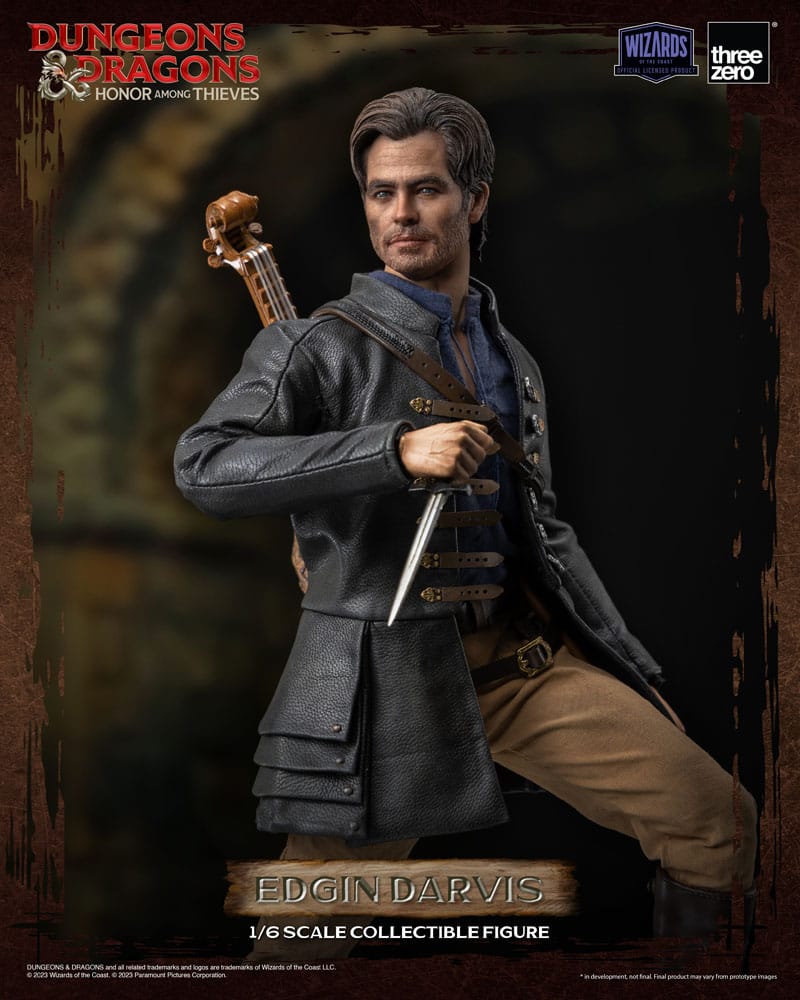 Figurka Edgin Darvis - Dungeons & Dragons Honor Among Thieves FigZero Action Figure 1/6