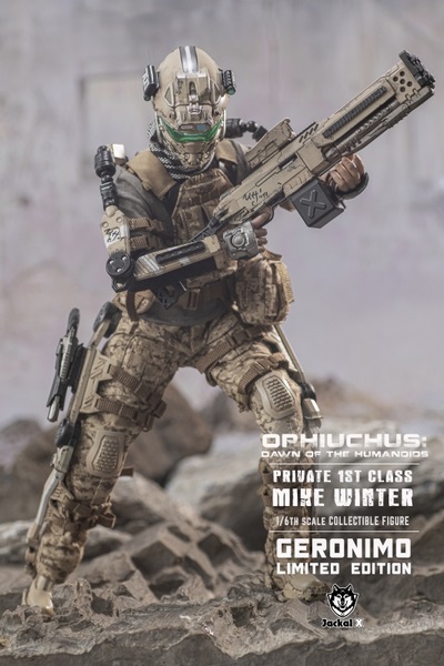 Figurka Private 1st Class Mike Winter (Geronimo Version) - Ophiuchus : The Dawn Of Humanoid 1/6 Action Figure