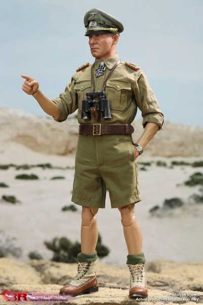 Figurka Erwin Rommel The Desert Fox - General Field Marshal Of German Afrika Korps 1/6 Action Figure