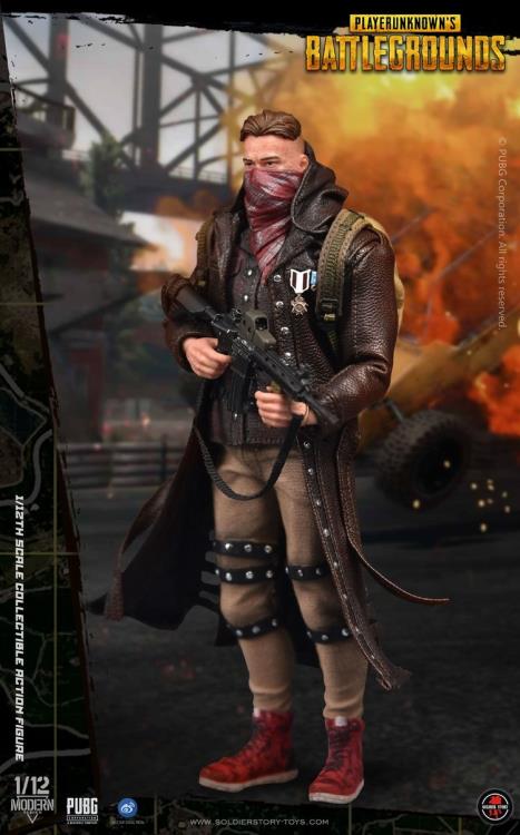 Figurka Trenchcoat Soldier - PlayerUnknown’s Battlegrounds 1/12 Scale Figure