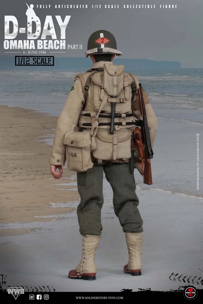 Figurka Captain - WWII U.S. 2nd Ranger Battalion 1/12 Scale Figure