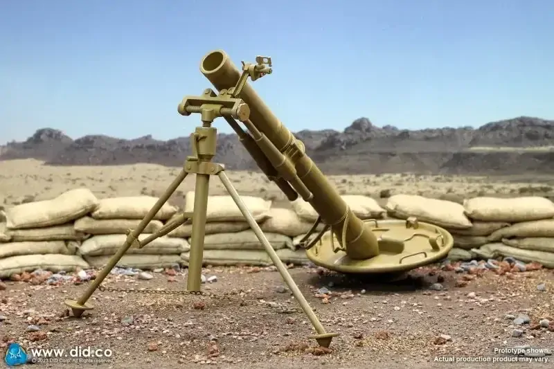 Zbraň pro 1/6 figurky German 12cm Granatwerfer 42 Mortar (Sand)