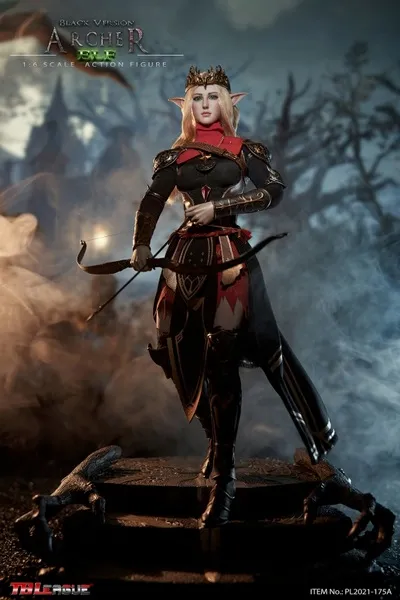 Figurka Elf Archer Action Figure 1/6 Black Edition