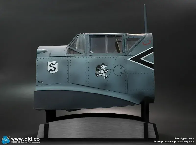 Diorama BF109 Cockpit (Grey) 1/6
