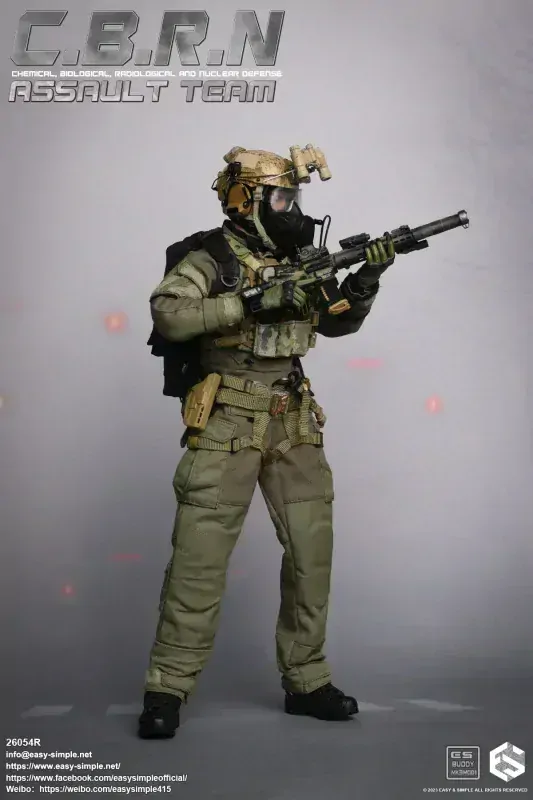 Figurka C.B.R.N. Assault Team 1/6 Action Figure