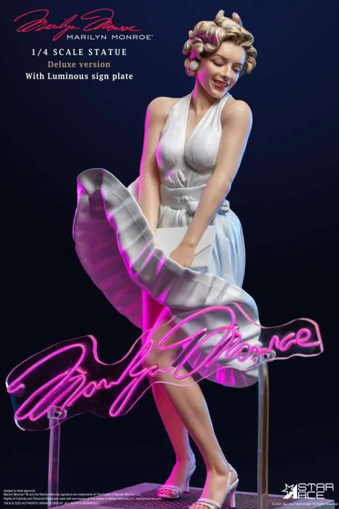 Soška Marilyn Monroe 1/4 Deluxe Resin Statue