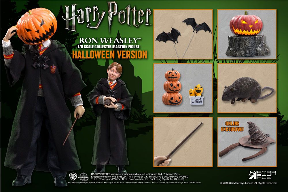 Figurka Ron Weasley (Child) Halloween Limited Edition - Harry Potter Movie Action Figure 1/6