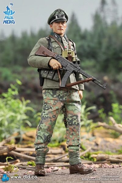 Figurka Lieutenant Rainer - German 12th Panzer Division Infantry 1/12 Palm Hero Series