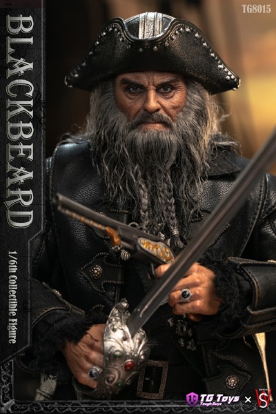 Figurka Blackbeard - Pirates Of Caribbean: On Stranger Tides 1/6 Action Figure