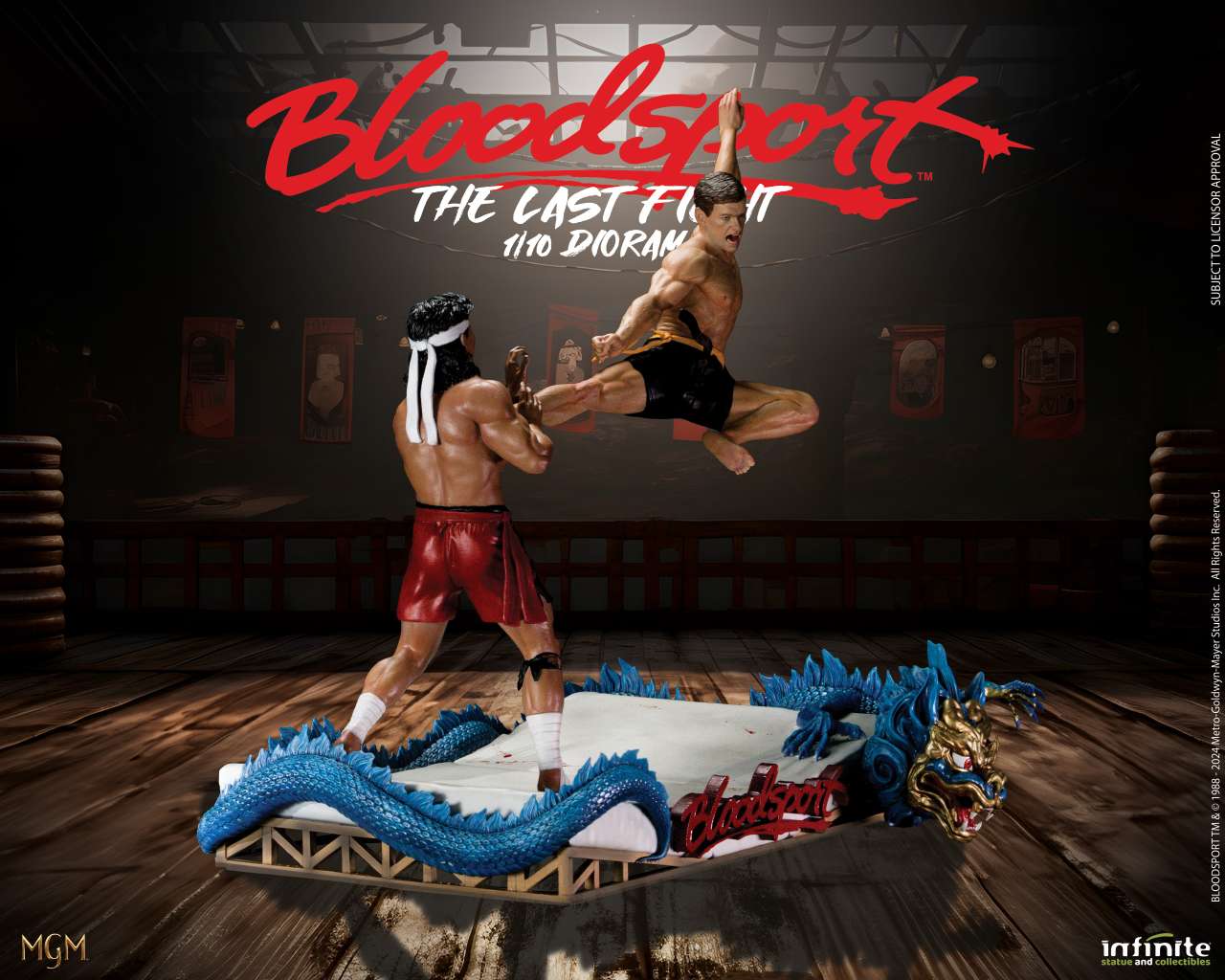 Soška Bloodsport The Last Fight 1/10 Diorama Statue
