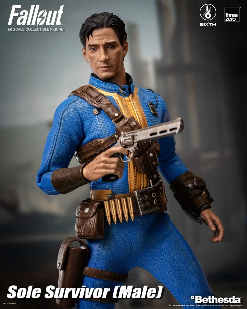 Figurka Sole Survivor (Male) - Fallout FigZero Action Figure 1/6