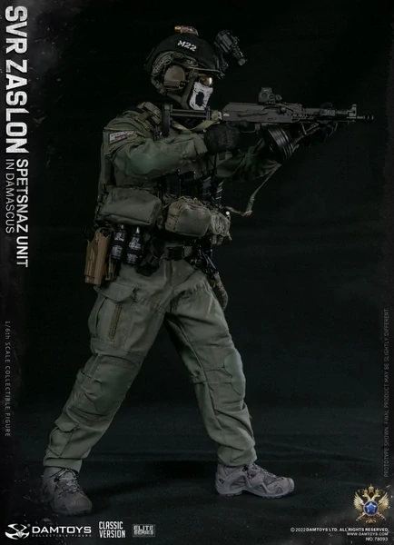 Figurka SVR Zaslon Spetsnaz Unit In Damascus 1/6 Action Figure