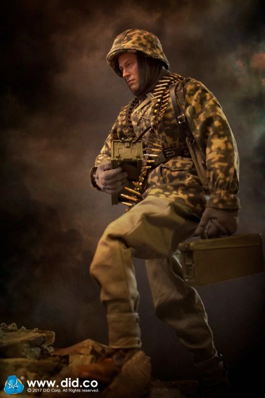 Figurka Baldric - SS-Panzer-Division MG34 Gunner 1/6 Action Figure