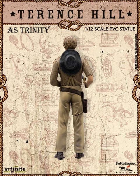 Soška Terence Hill as Trinity 1/12 PVC Statue