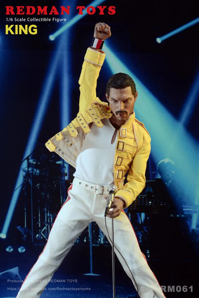 Figurka Freddie Mercury (King) - Queen 1/6 Action Figure