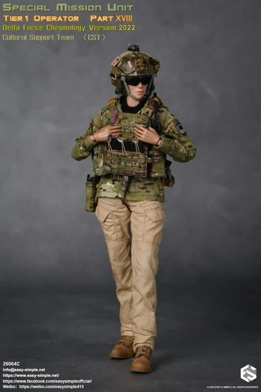 Figurka SMU Tier 1 Operator Part XVIII - Delta Force Chronology 1/6 Action Figure