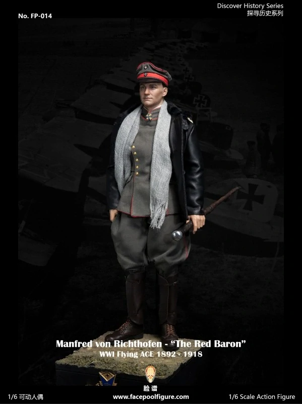 Figurka Manfred Von Richthofen The Red Baron - Flying ACE 1892-1918 Action Figure 1/6
