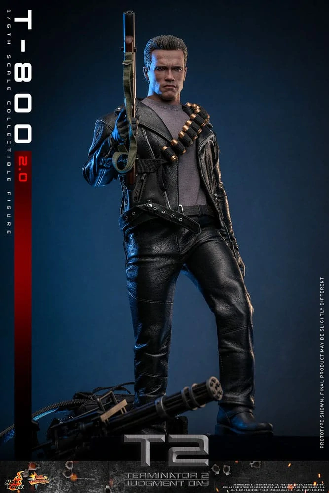 Figurka  T-800 2.0 - Terminator 2 Movie Masterpiece Action Figure 1/6