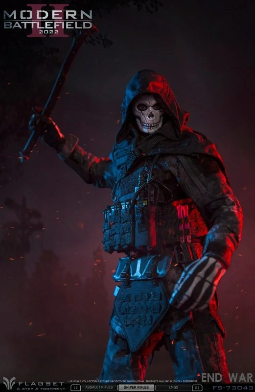 Figurka Ghost Reaper Squad - Call Of Duty Warzone 1/6 Action Figure