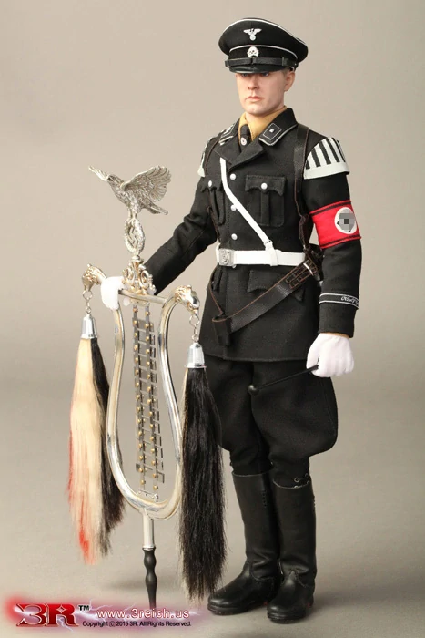 Figurka Glockenspiel and Tambourmajor - Musikkorps Der SS Volume IV Action Figure 1/6