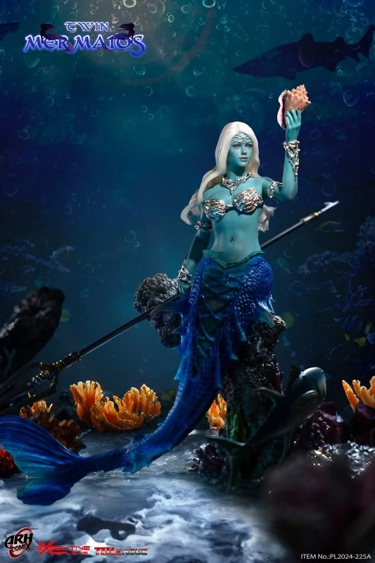 Figurka Sharleze (Blue Skin) - Twin Mermaids 1/6 Action Figure 