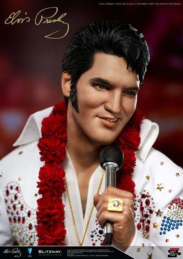 Soška Elvis Presley Superb Scale Hybrid Statue 1/4