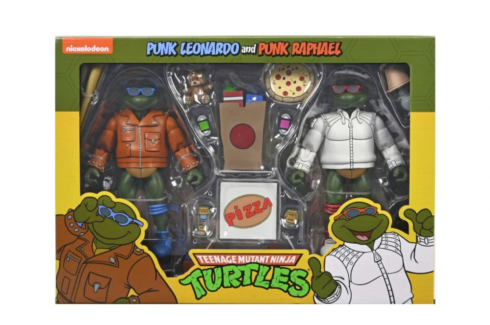 Figurky Punk Leo and Punk Raph - Teenage Mutant Ninja Turtles (Cartoon) Action Figure 2-Pack
