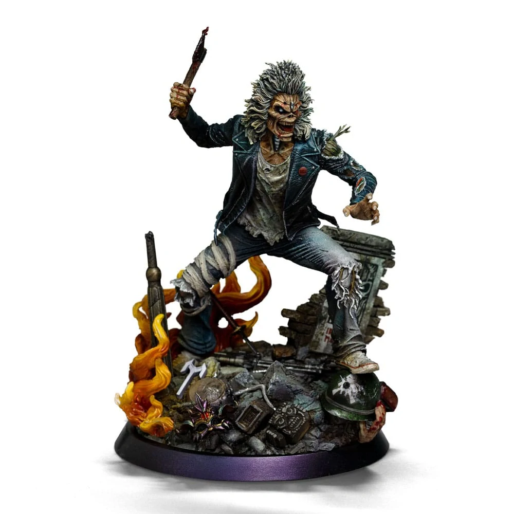 Soška Eddie 50th Year Anniversary - Iron Maiden Art Scale Statue 1/10