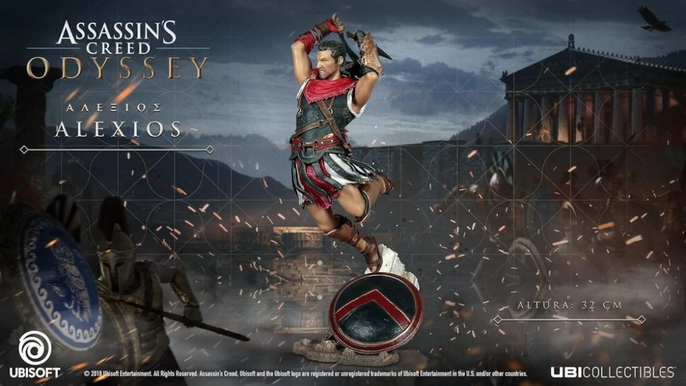Soška Alexios - Assassin's Creed Odyssey PVC Statue