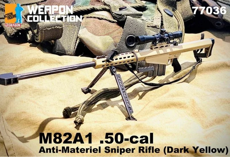 Zbraň pro 1/6 figurky Caliber 50 M82A1 Anti-Materiel Sniper Rifle