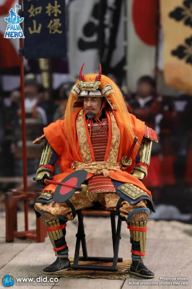 Figurka Takeda Shingen - Palm Hero Japan Samurai Series Action Figure 1/12