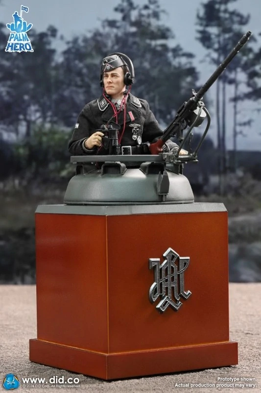 Diorama German Panther Tank Diorama (Grey) 1/12 Palm Hero Series