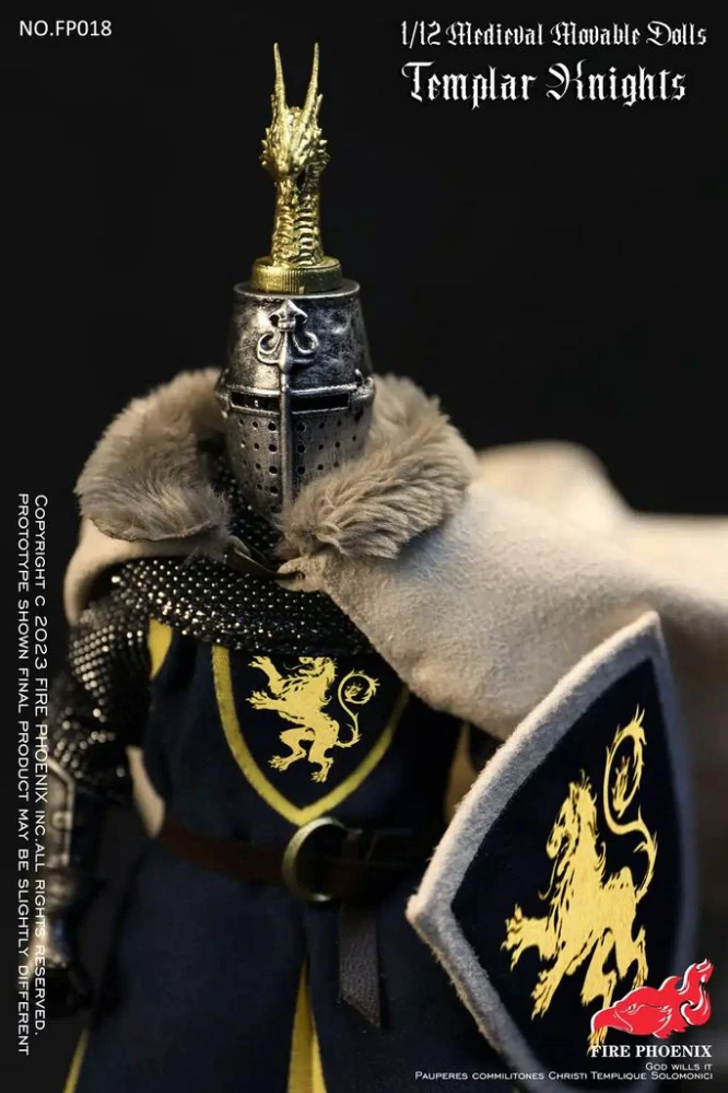 Figurka Templar Knight 1/12 Action Figure