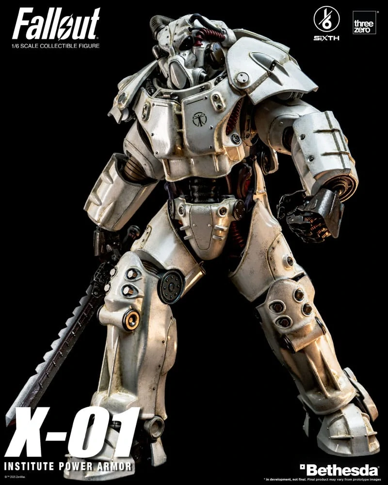 Figurka X-01 Institute Power Armor - Fallout FigZero Action Figure 1/6